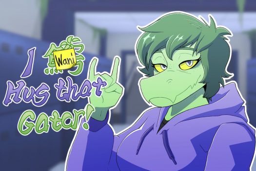 我想拥抱那只鳄鱼！ I Wani Hug that Gator! for Mac v1.7.1 英文原生版